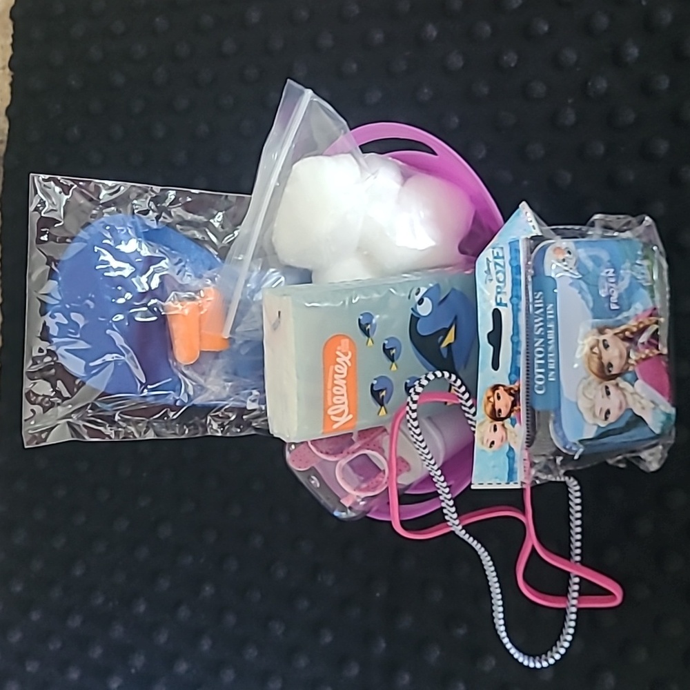 Welcome Stay Over  Gift Bucket for a Your Young Sleep Over Friend. Nnt